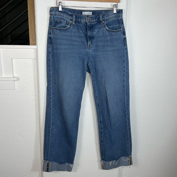 LOFT Slouchy Boyfriend Jeans - Picture 2 of 8